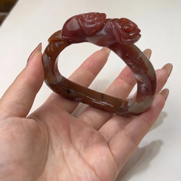 手镯玛瑙/玉髓未镶嵌59.60