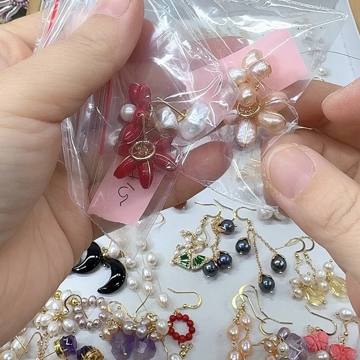 淡水珍珠吊坠银S925镶嵌