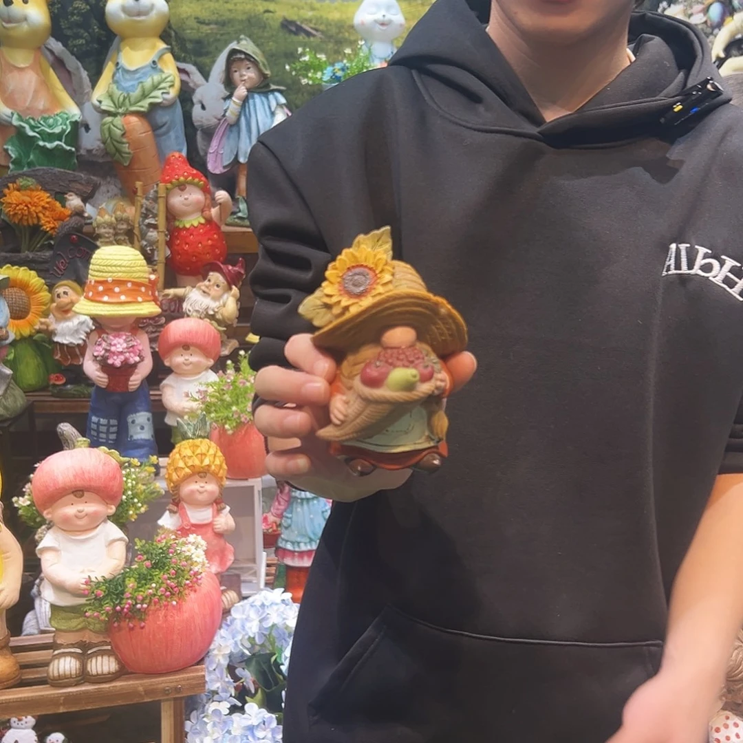 花园摆件红红火火