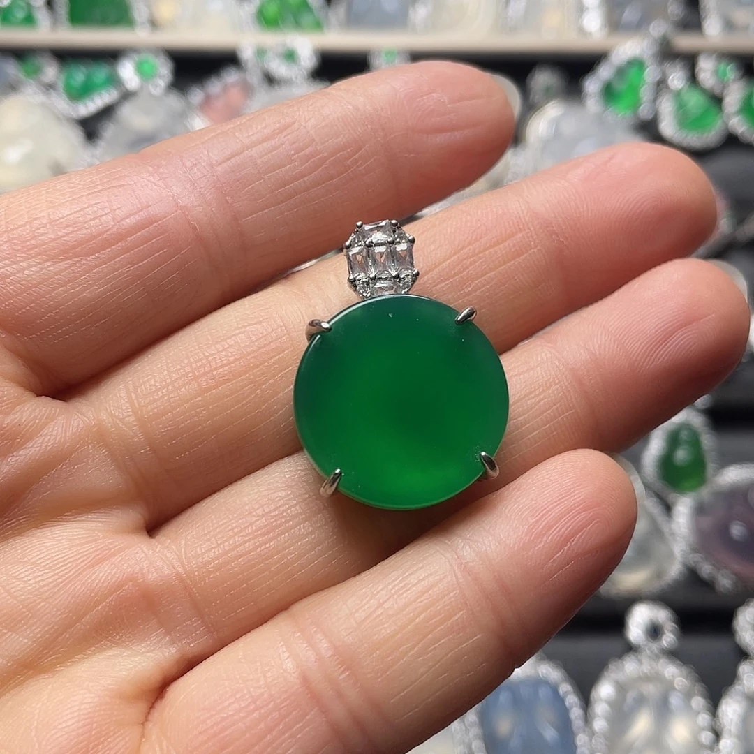 玛瑙/玉髓合金挂件