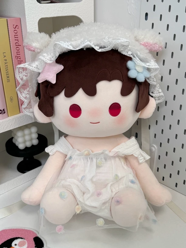 【陆沉】原创正版光与夜之恋同人属性裸娃40cm棉花娃娃可换装