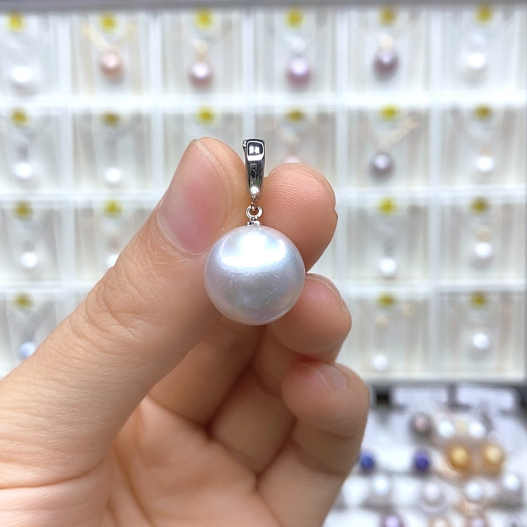淡水珍珠合金颈饰