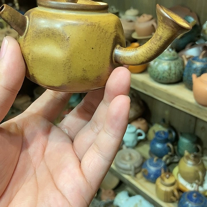 柴烧老岩泥高端茶器