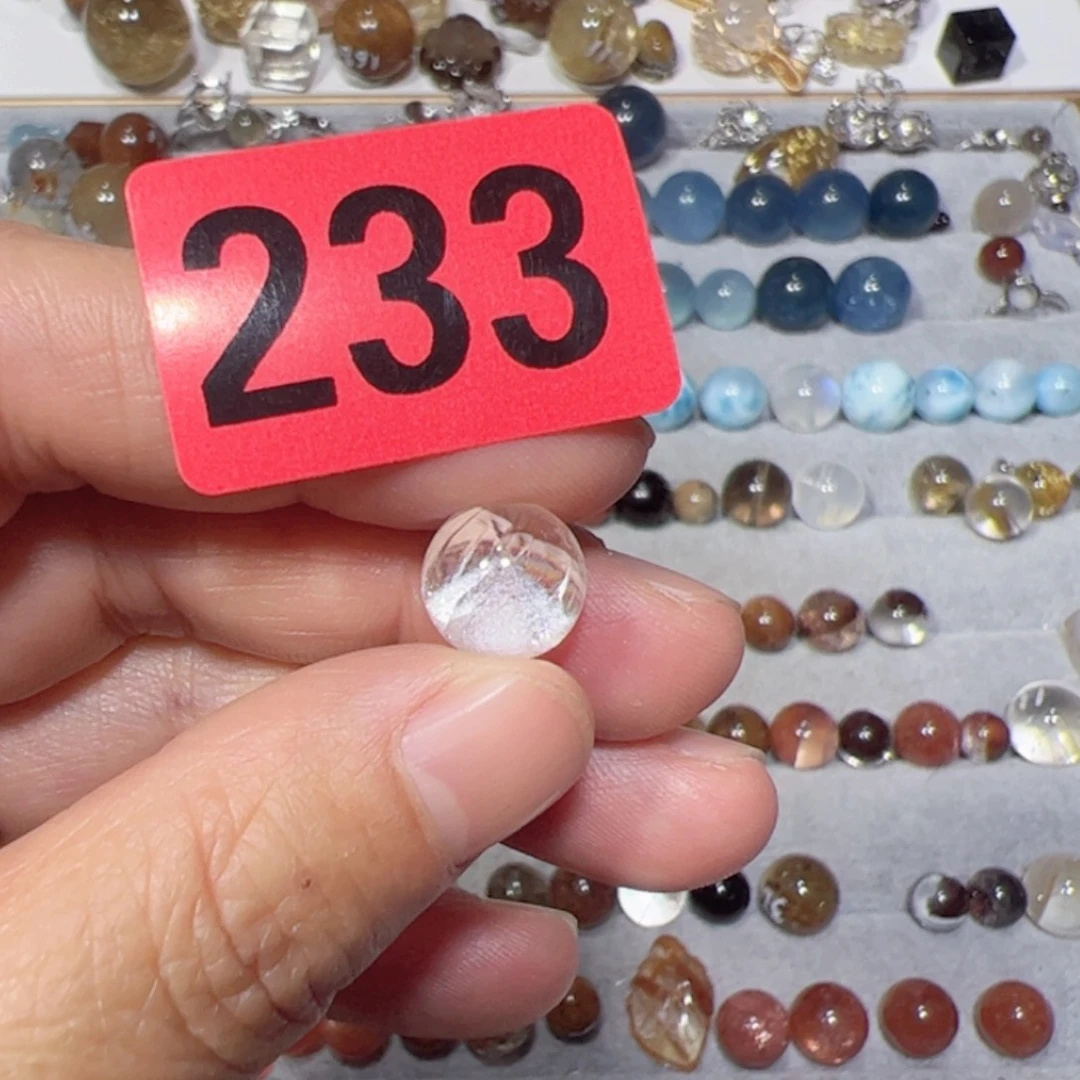 水晶颈饰未镶嵌天然