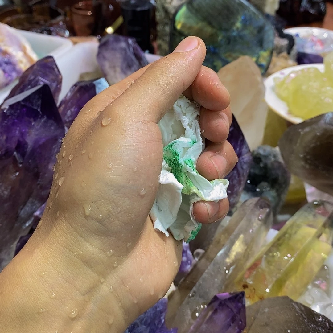 水晶珠宝半成品未镶嵌芸****生