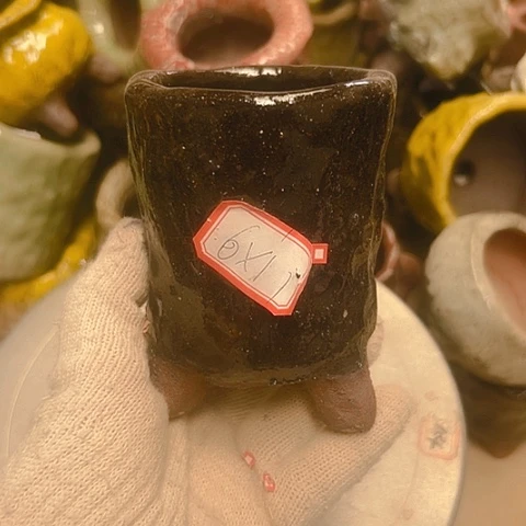 粗陶花盆手工花盆制作