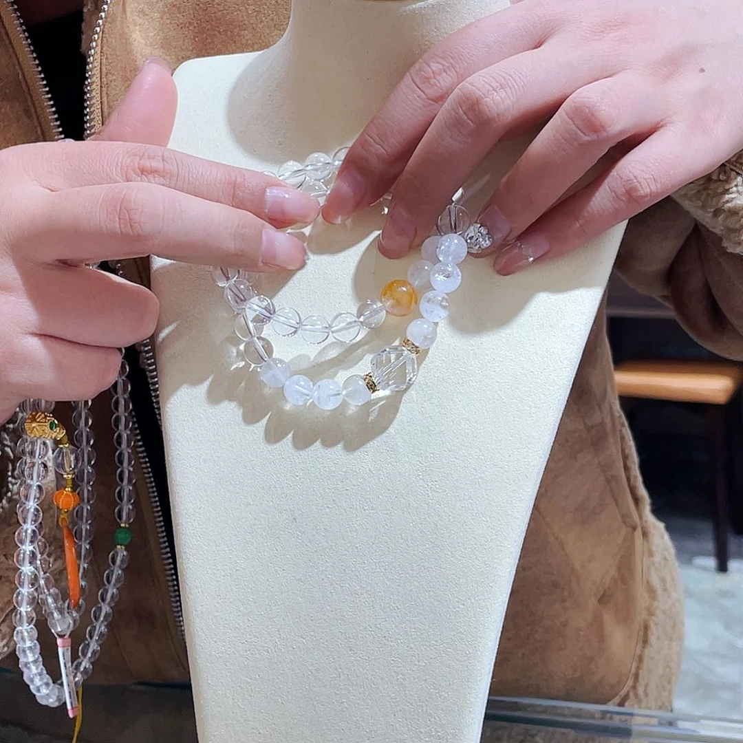 水晶手链未镶嵌手链