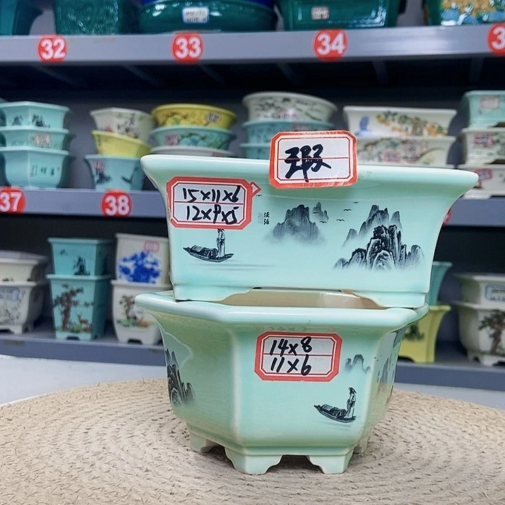 紫砂花瓶紫砂花盆