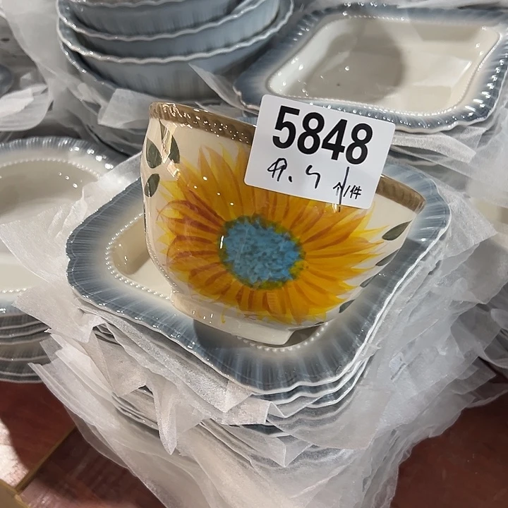 瓷外贸陶瓷微瑕5848