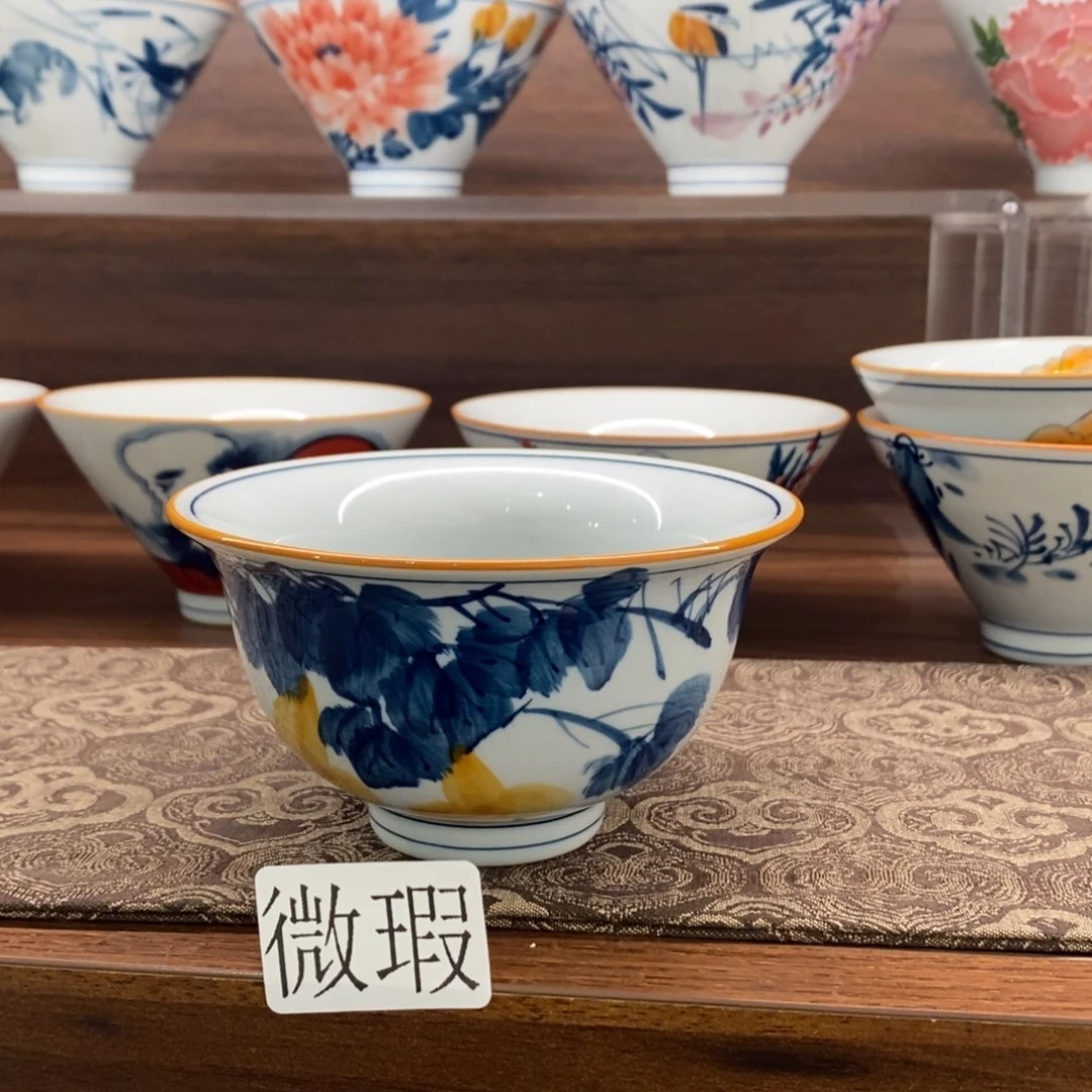 釉下彩手工绘制手工绘制