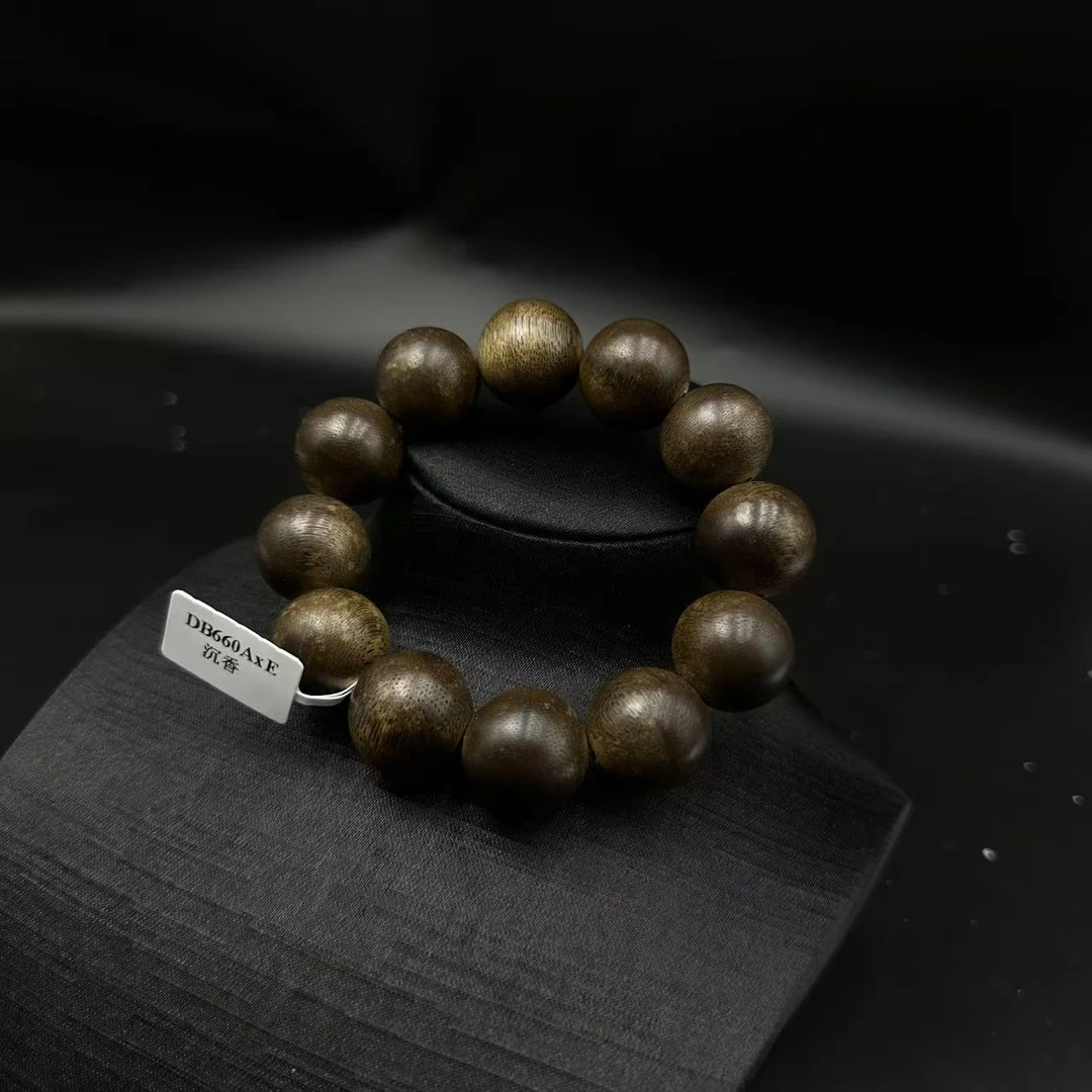达拉干熟结沉香珠串17827 62.5克（20.8mm）