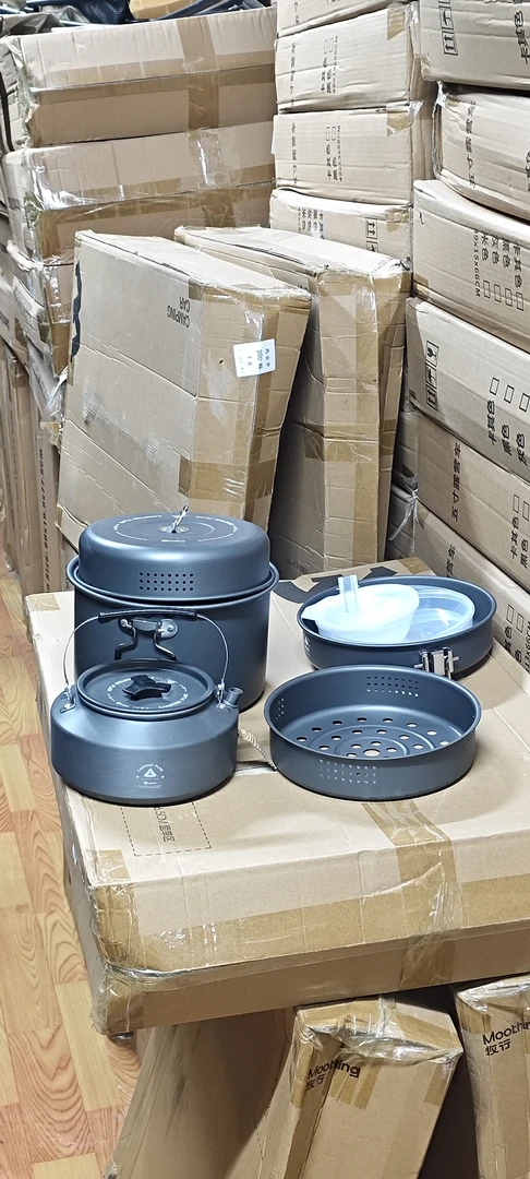 煎锅蒸屉炊具 飒迪麦户外套锅