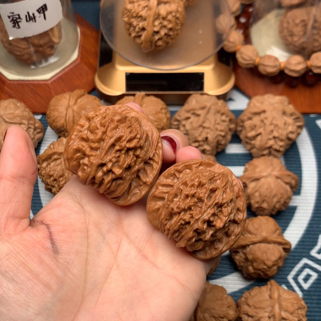 把件文玩核桃四座楼43