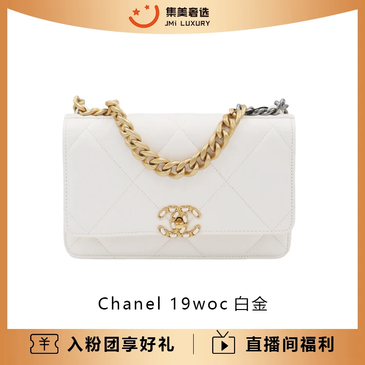 99新 Chanel/香奈儿 Chanel 19woc白金时尚百搭包/可送人/AM3168