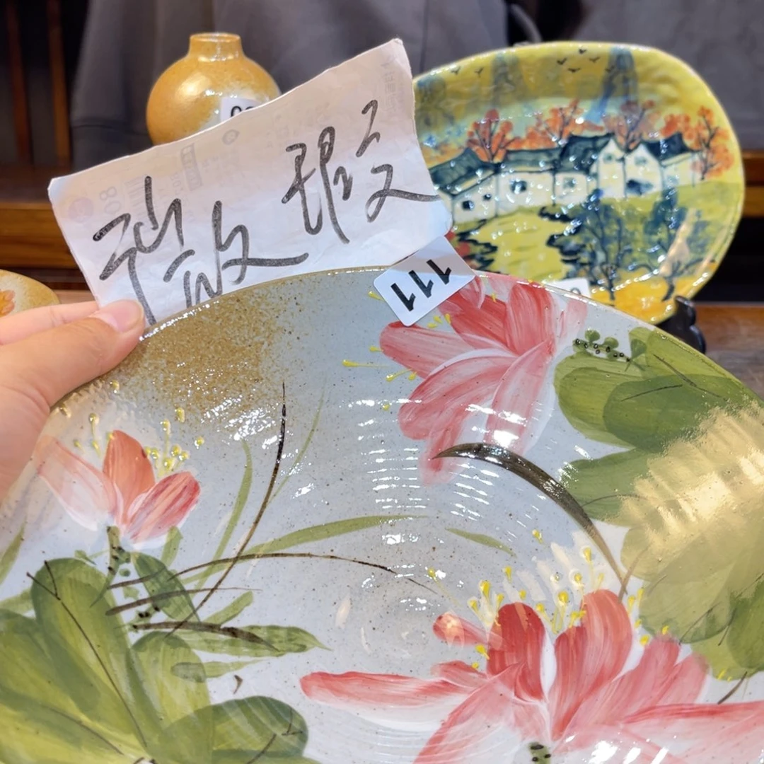 瓷片景德镇手工制作