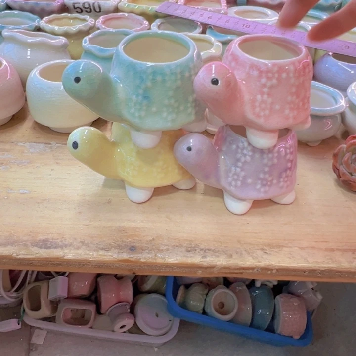 陶瓷花盆当场凑满12包邮