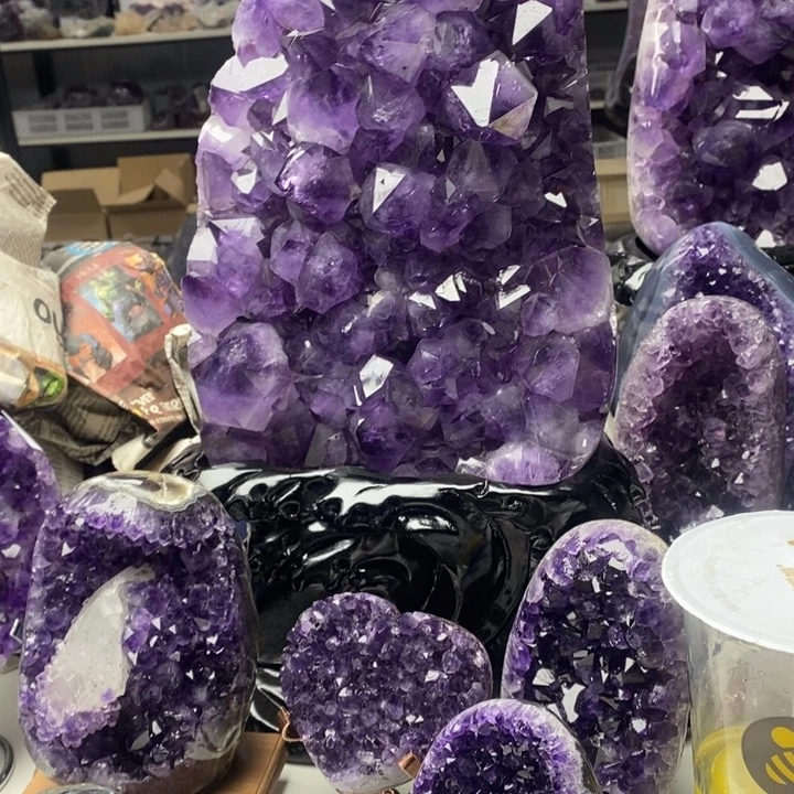 ****s紫晶珠宝半成品未镶嵌
