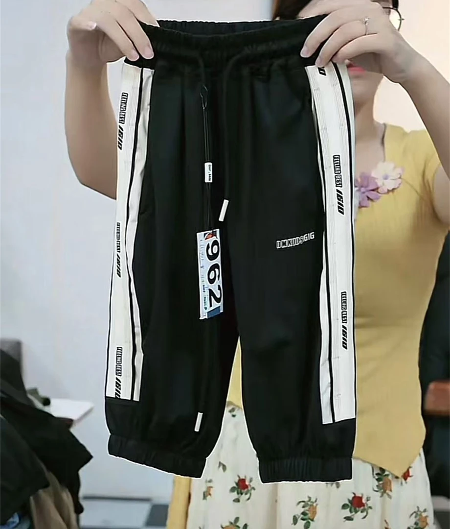 550902夏款时尚男童防蚊裤