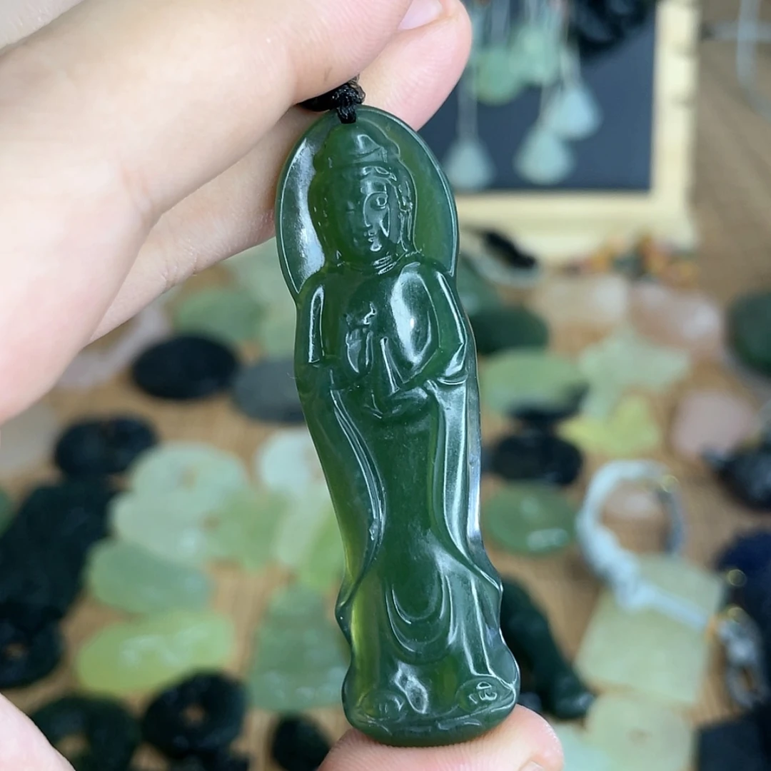 【闪购商品】岫玉未镶嵌颈饰