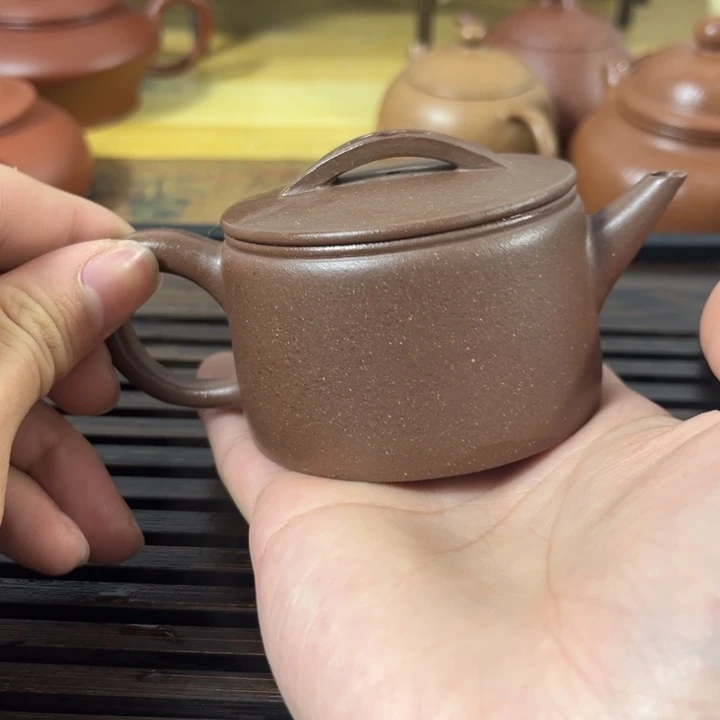 紫砂茶壶原矿紫砂半手工制作