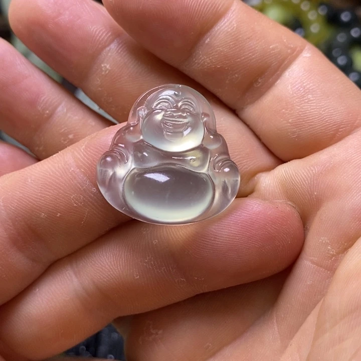 岫玉未镶嵌岫玉颈饰