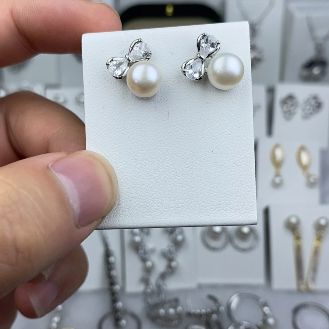 未镶嵌耳饰淡水珍珠