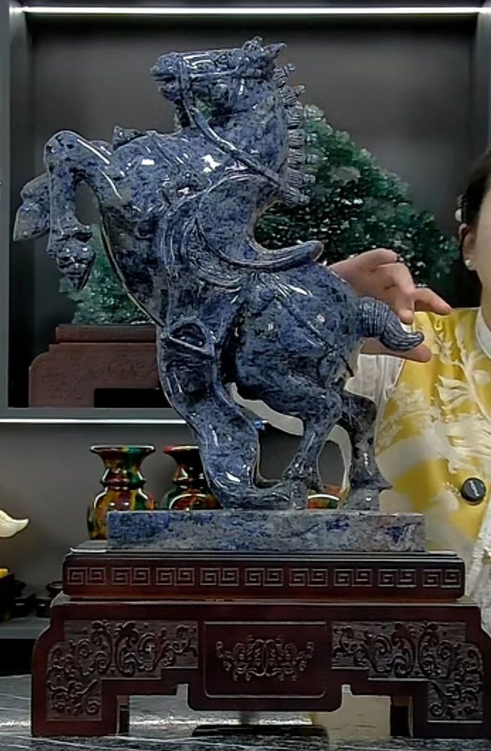 【付米链接 所见即所得】纯手工雕刻居家商务博古架中式新中式摆件.