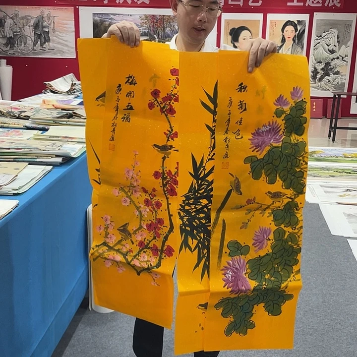 国画今天早上国画作品欣赏