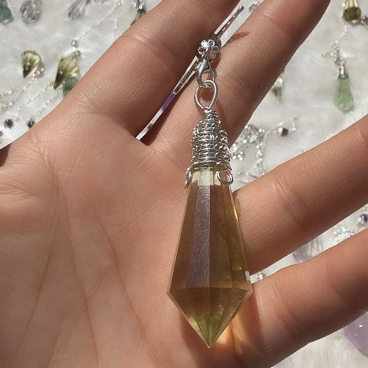 水晶手链22K金镶嵌黄水