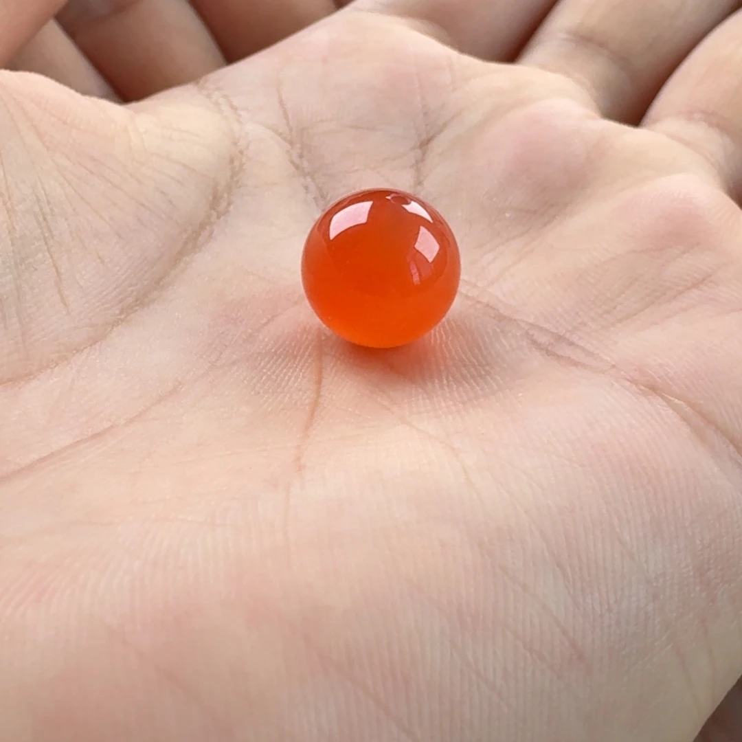 南红玛瑙未镶嵌圆珠11.8