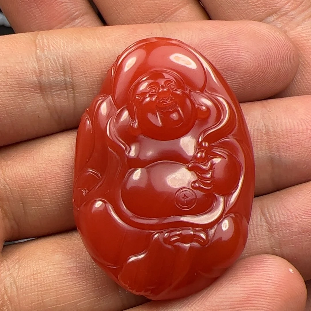 未镶嵌吊坠南红玛瑙
