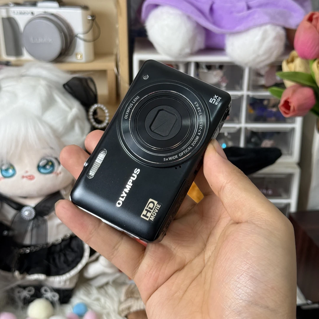 9新 Olympus/奥林巴斯 奥林巴斯vg160冷白皮1400万像素柔焦适新手