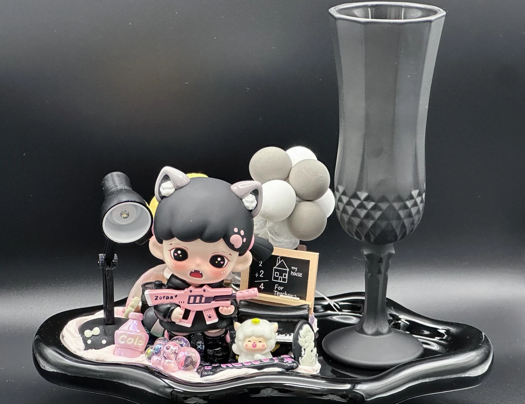 [锦鲤潮玩】DIY托盘摆台杯拍一拆一