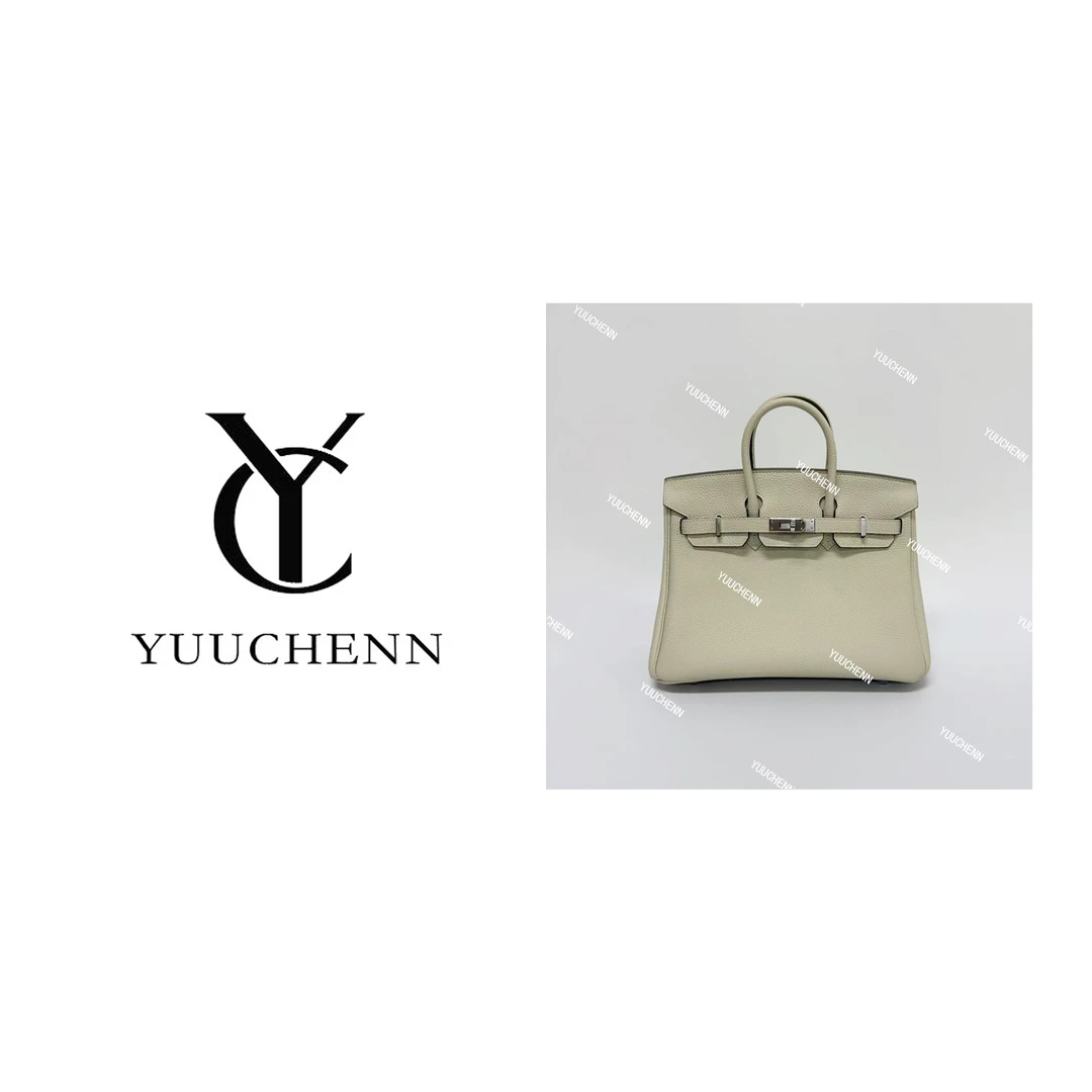 YUUCHENN/【birkin】进口Togo皮25cm 奶昔白 HH5895