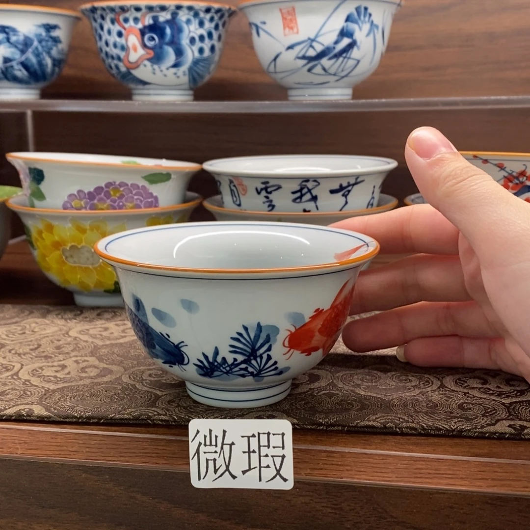 釉下彩手工绘制手工绘制