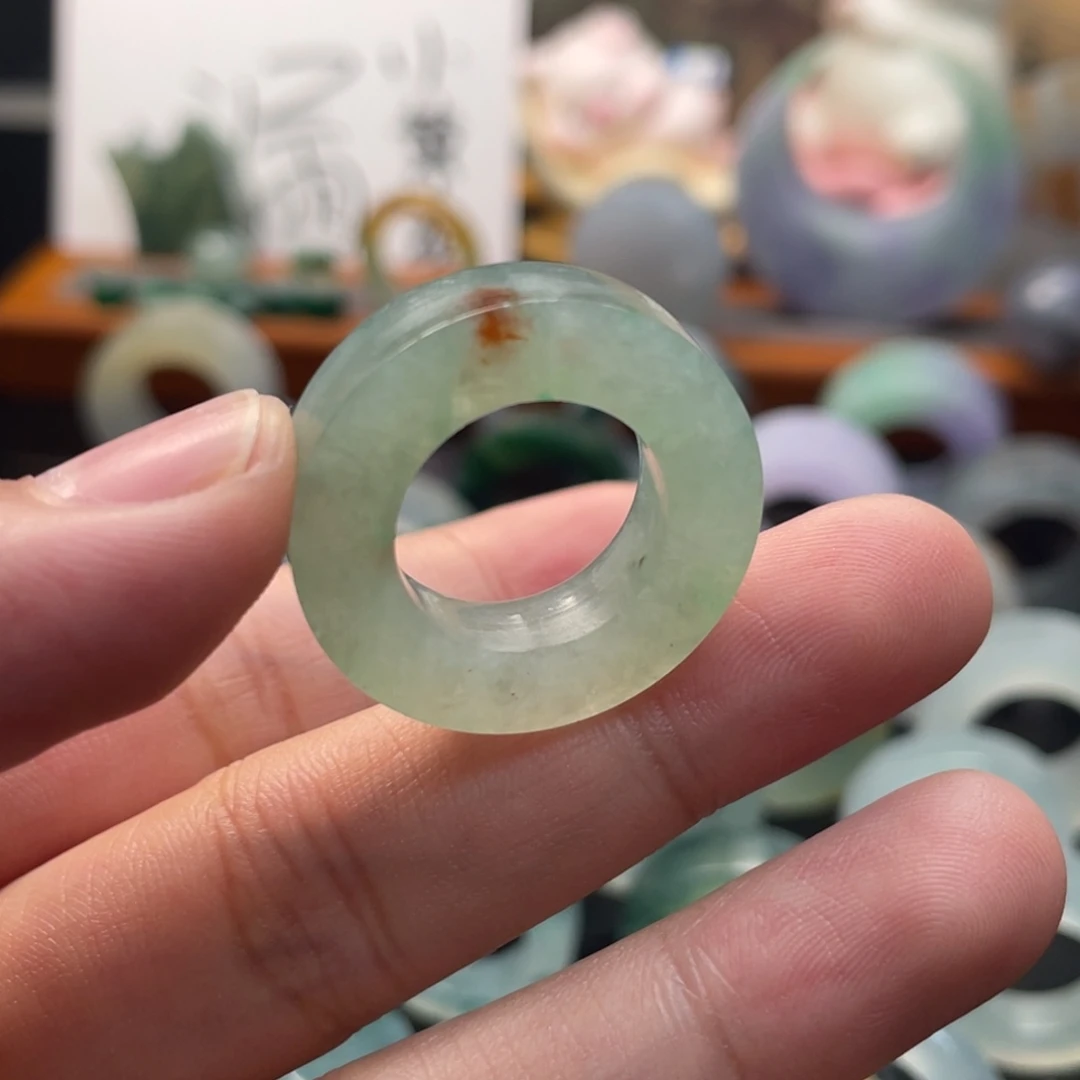 定制翡翠未镶嵌  锦鲤