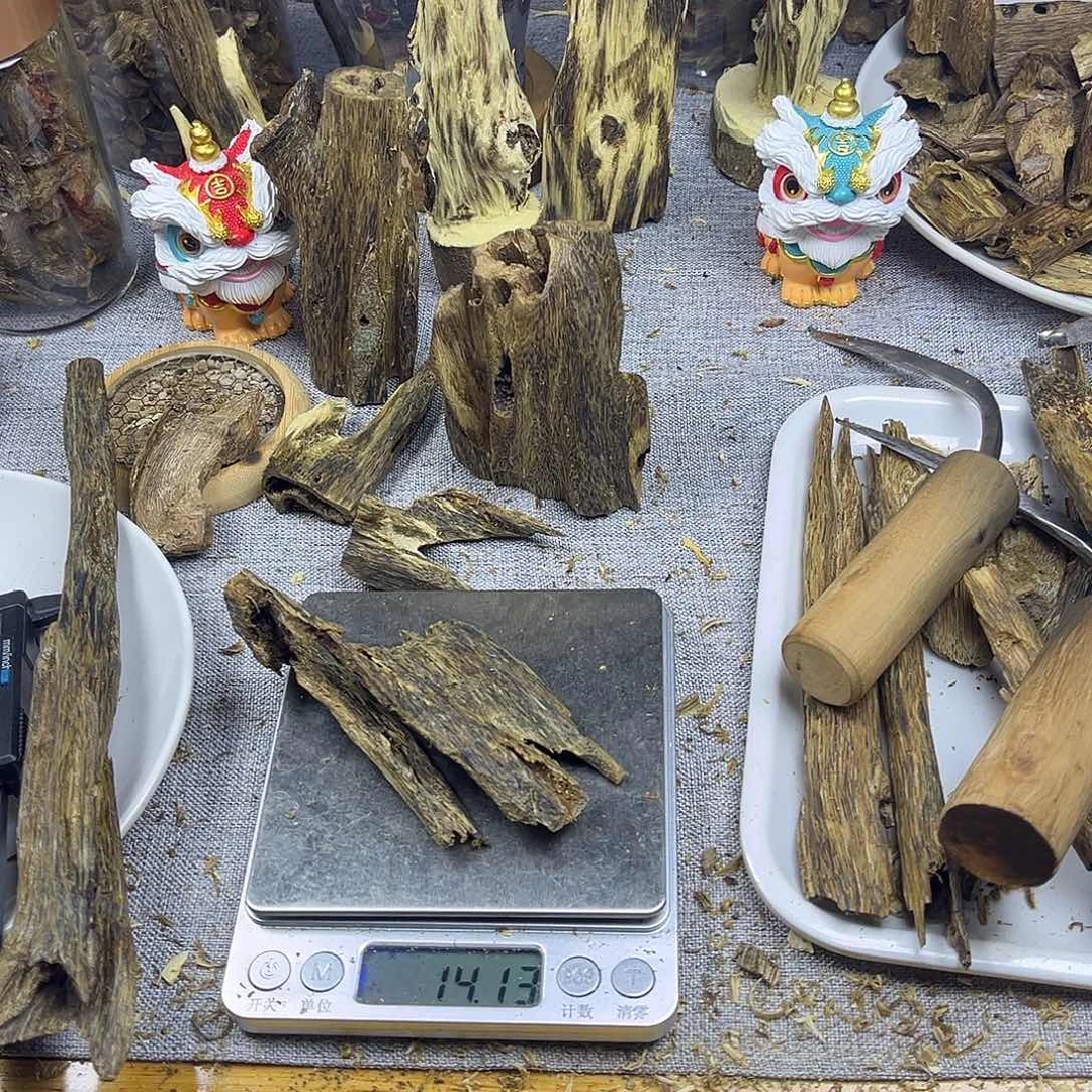香料奇楠虫漏香14克