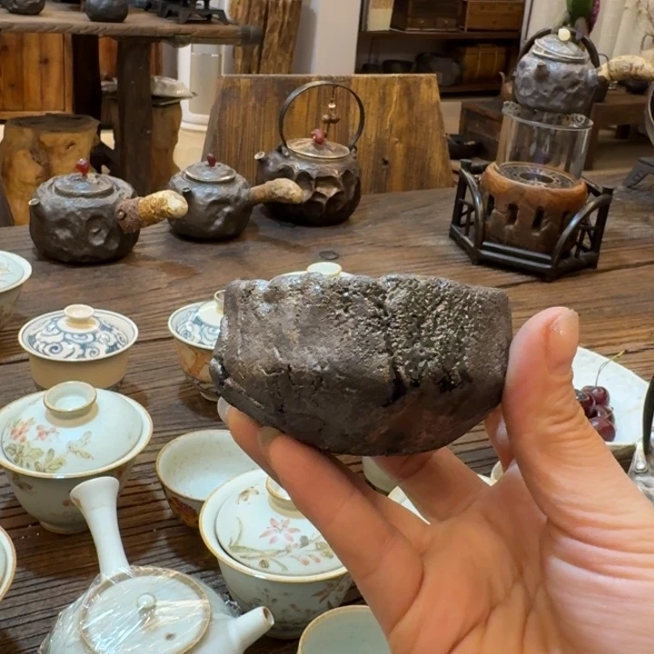 猫****?柴烧杯子茶具茶具