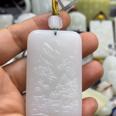 未镶嵌和田玉挂件