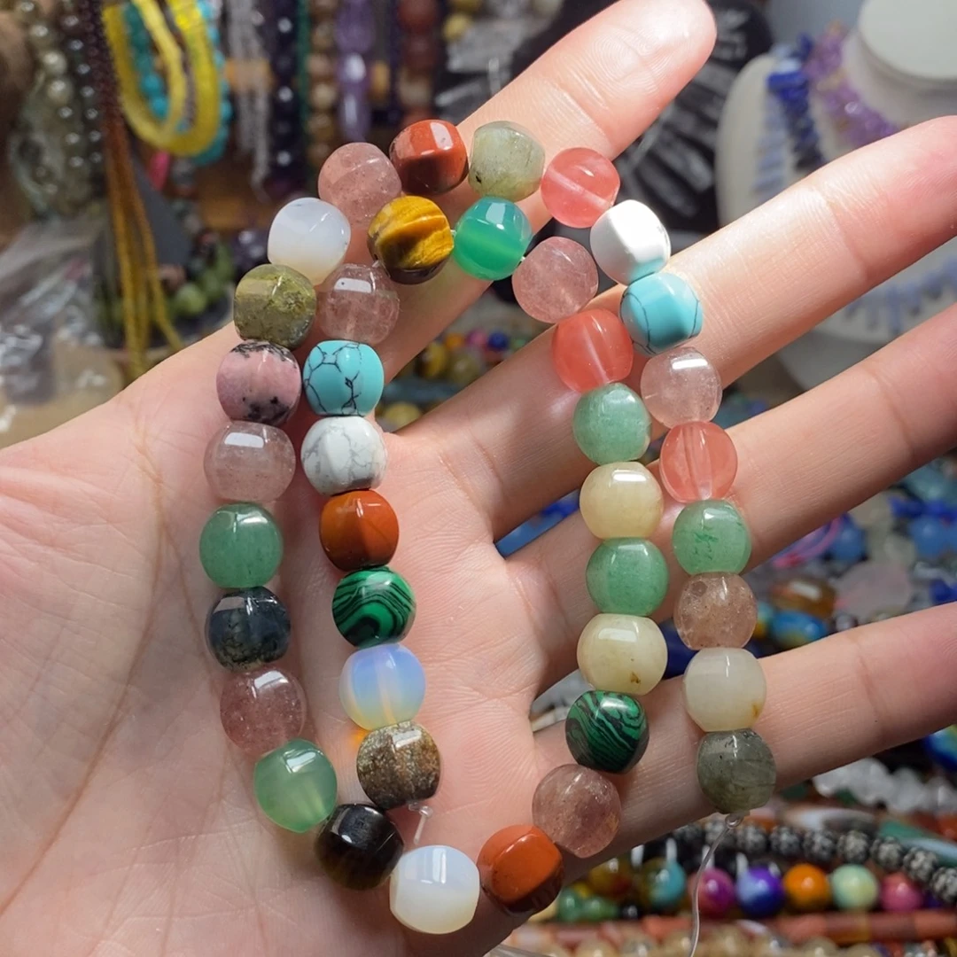 未镶嵌，多宝瓜珠11mm，石英质玉