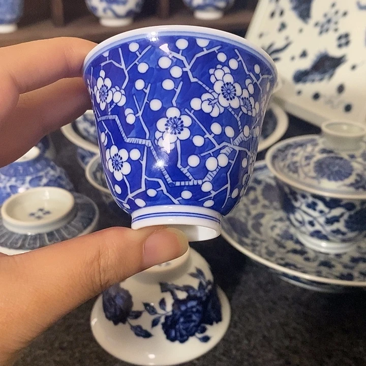 瓷【福利】冰梅铃铛杯