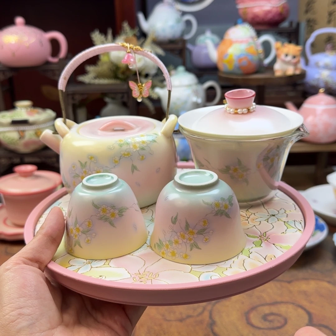 孤品茶具就一件，拼拼手速～