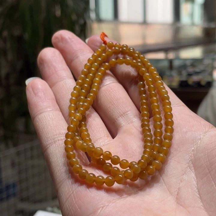 和田玉未镶嵌项链