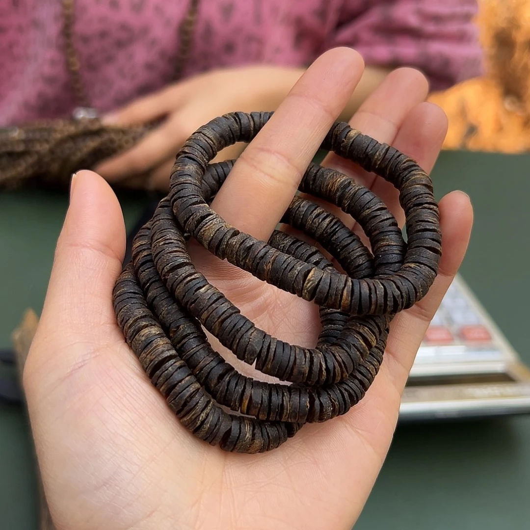 沉香手串虫漏沉水8克0.8多样性发一条