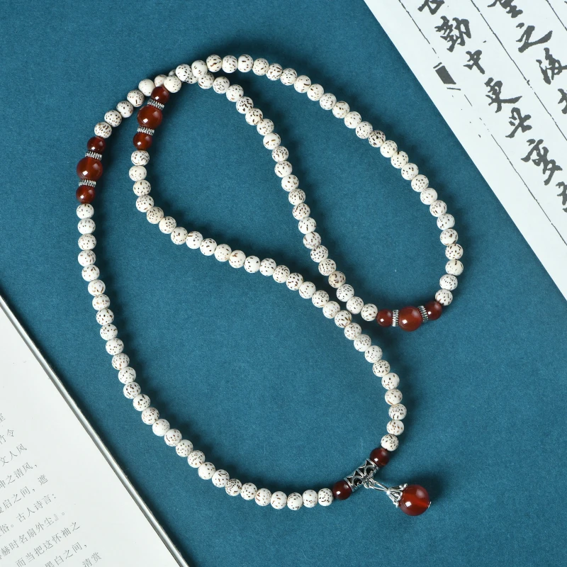 星月菩提0.6脖挂多圈手链
