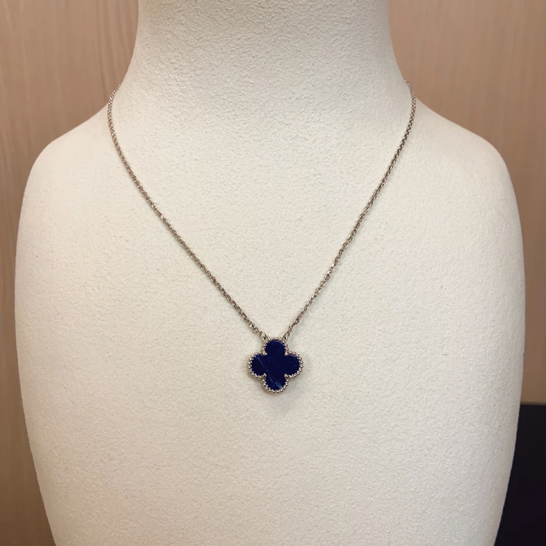 铜合金锆石项链 XL069原创设计无镀层气质双面毛衣轻奢时尚