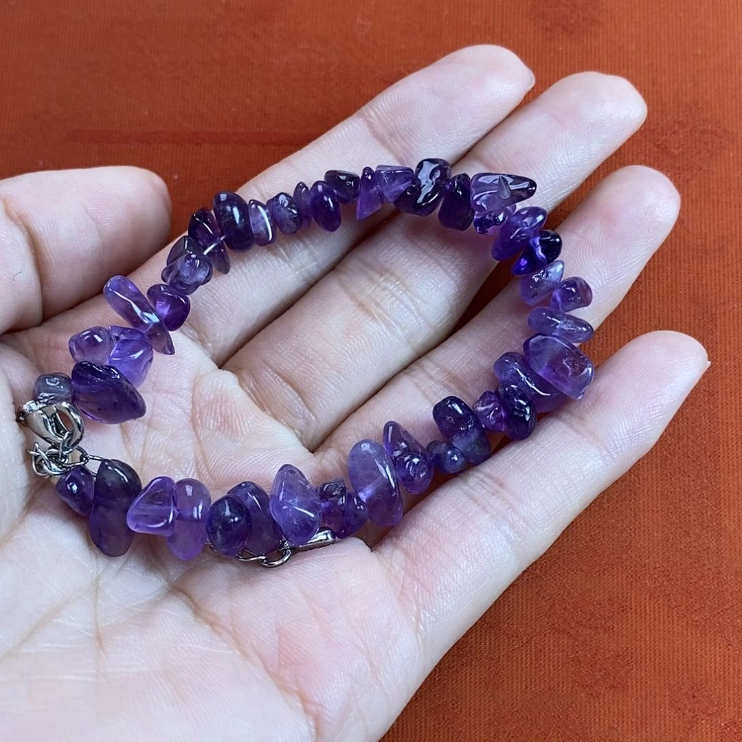 紫晶手绳未镶嵌手串