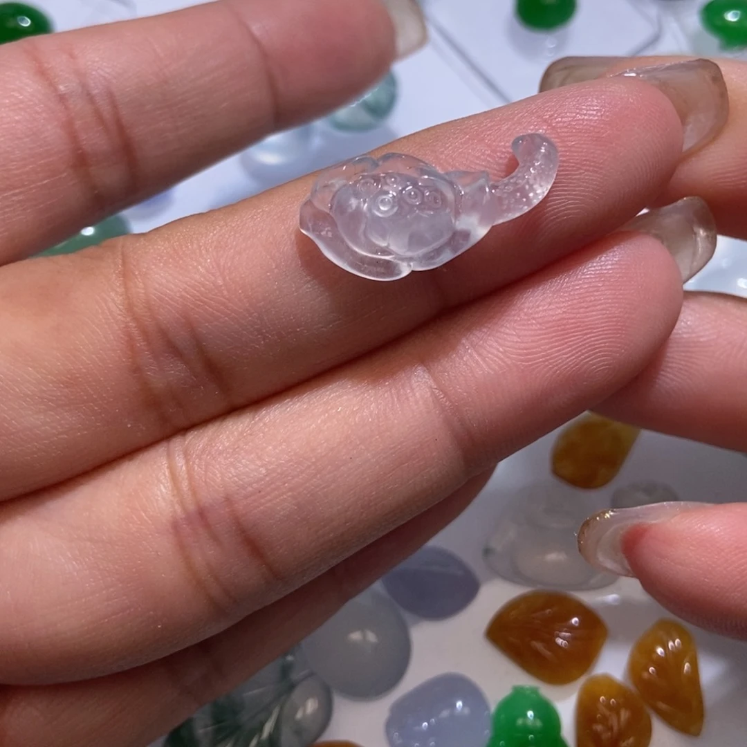 未镶嵌定制翡翠翡翠21.5/10/4.9