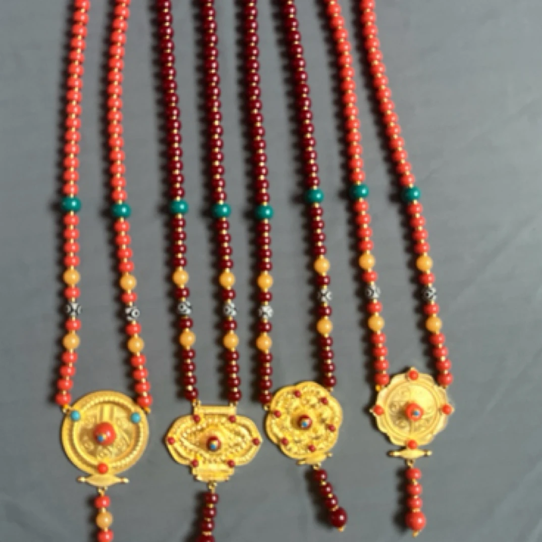 钨合金项链 2025年百搭气质女款民族风项链