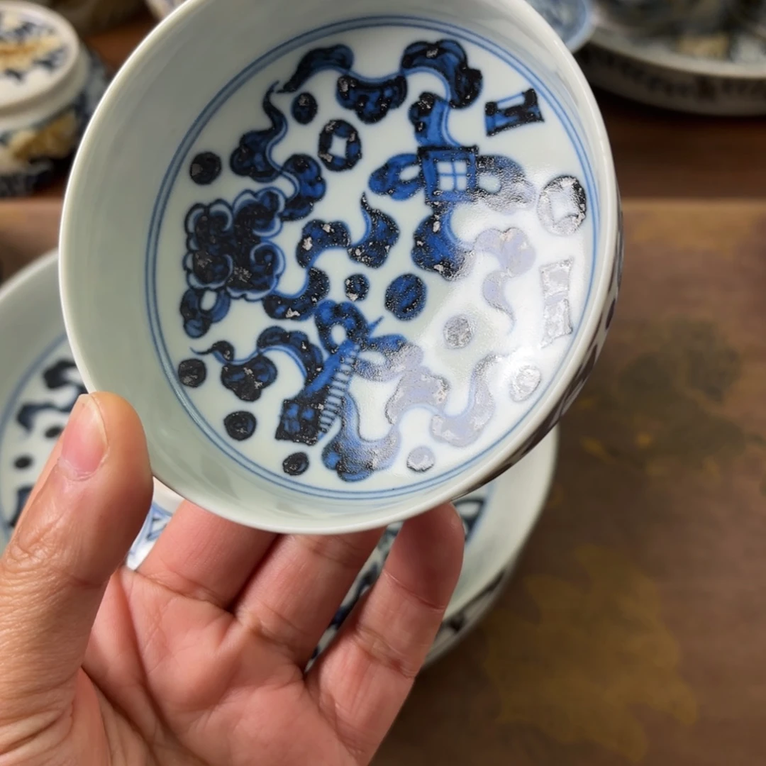 摆件陶瓷景德镇手绘茶器